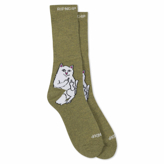 Lord Nermal Socks (Olive) - Ripndip