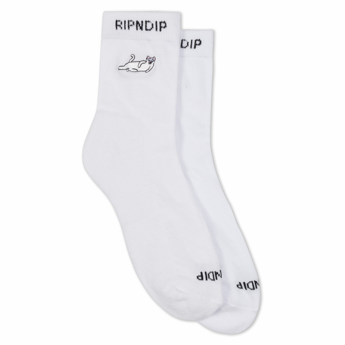 Castanza Mid Socks (White) - Ripndip