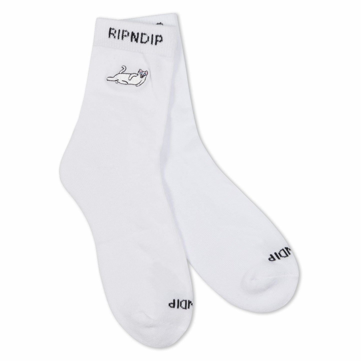 Castanza Mid Socks (White) - Ripndip