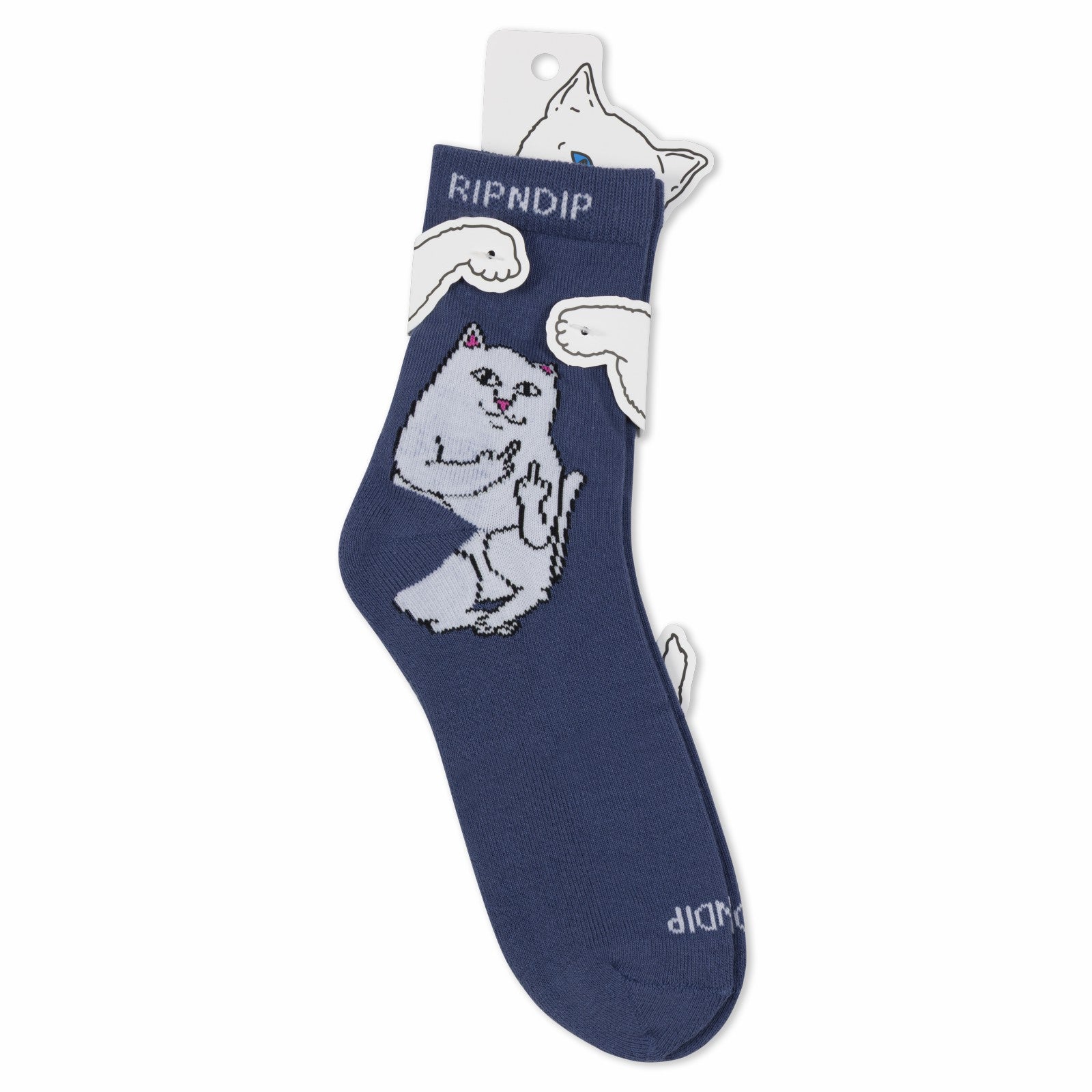 Lord Nermal Mid Socks (Navy) - Ripndip