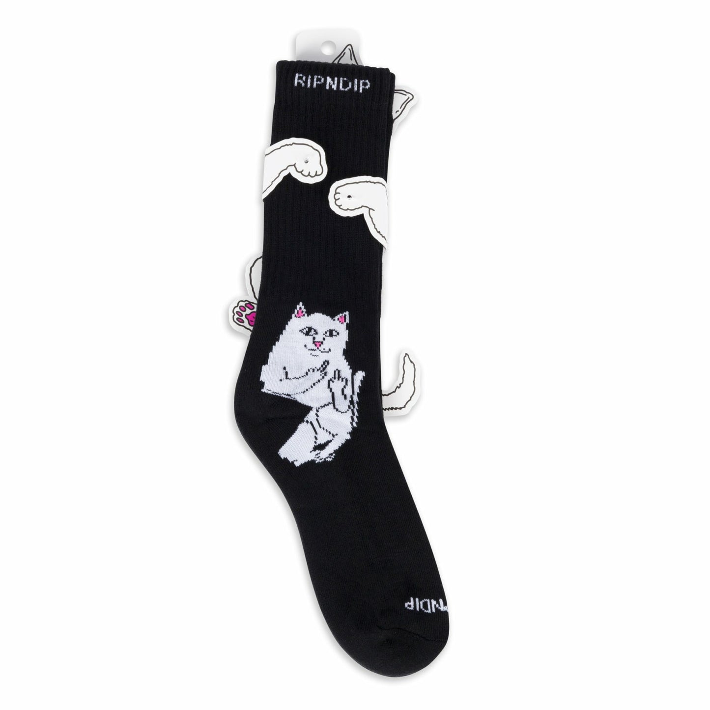 Lord Nermal Socks (Black) - Ripndip - Ripndip