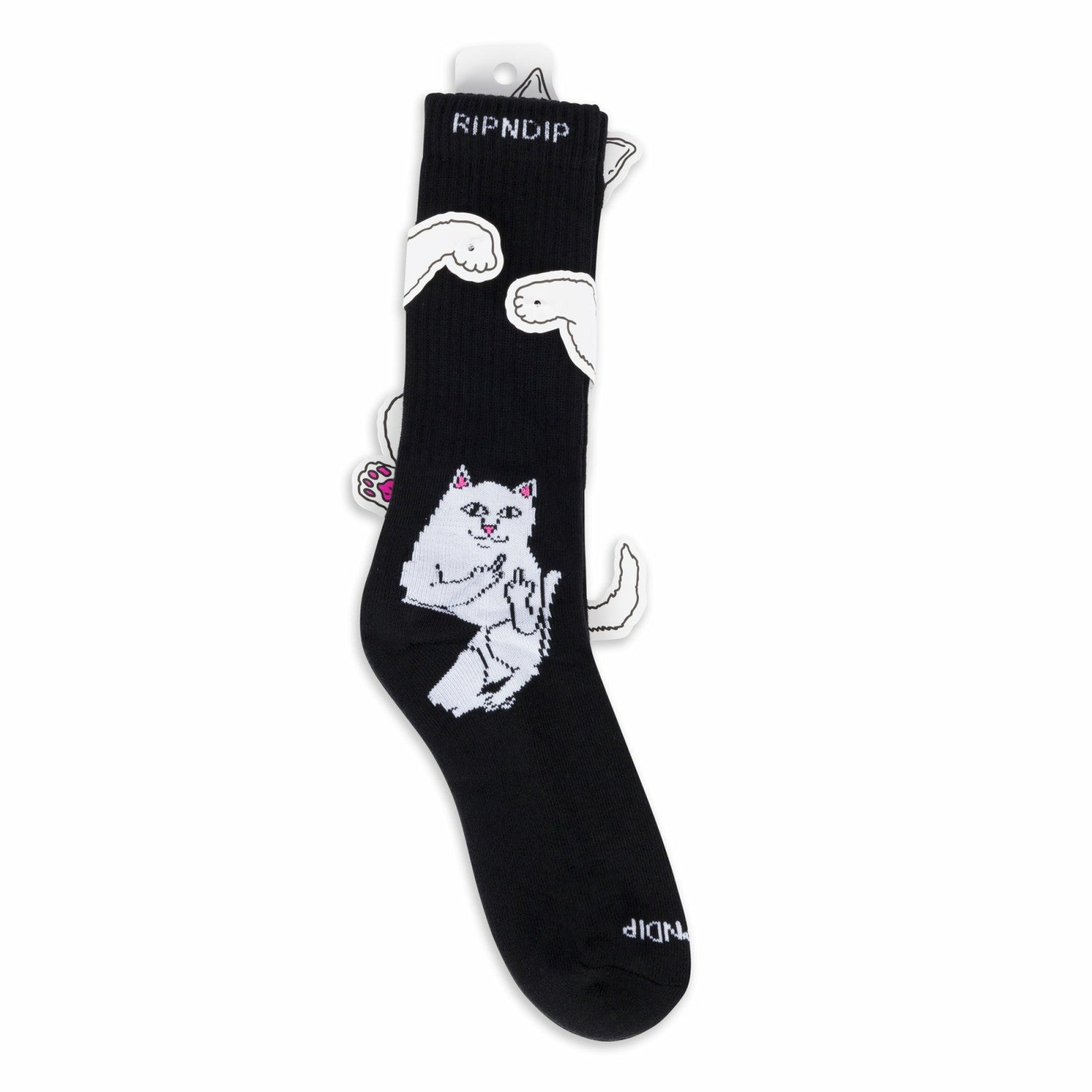 Lord Nermal Socks (Black) - Ripndip - Ripndip