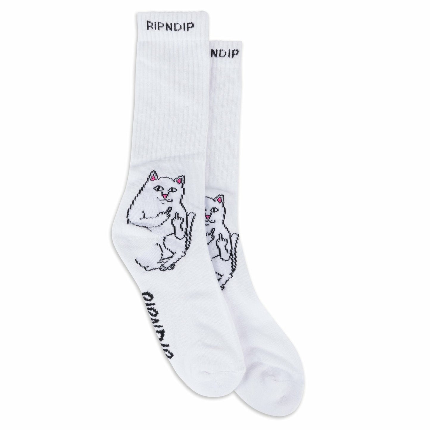 Lord Nermal Socks (White) - Ripndip