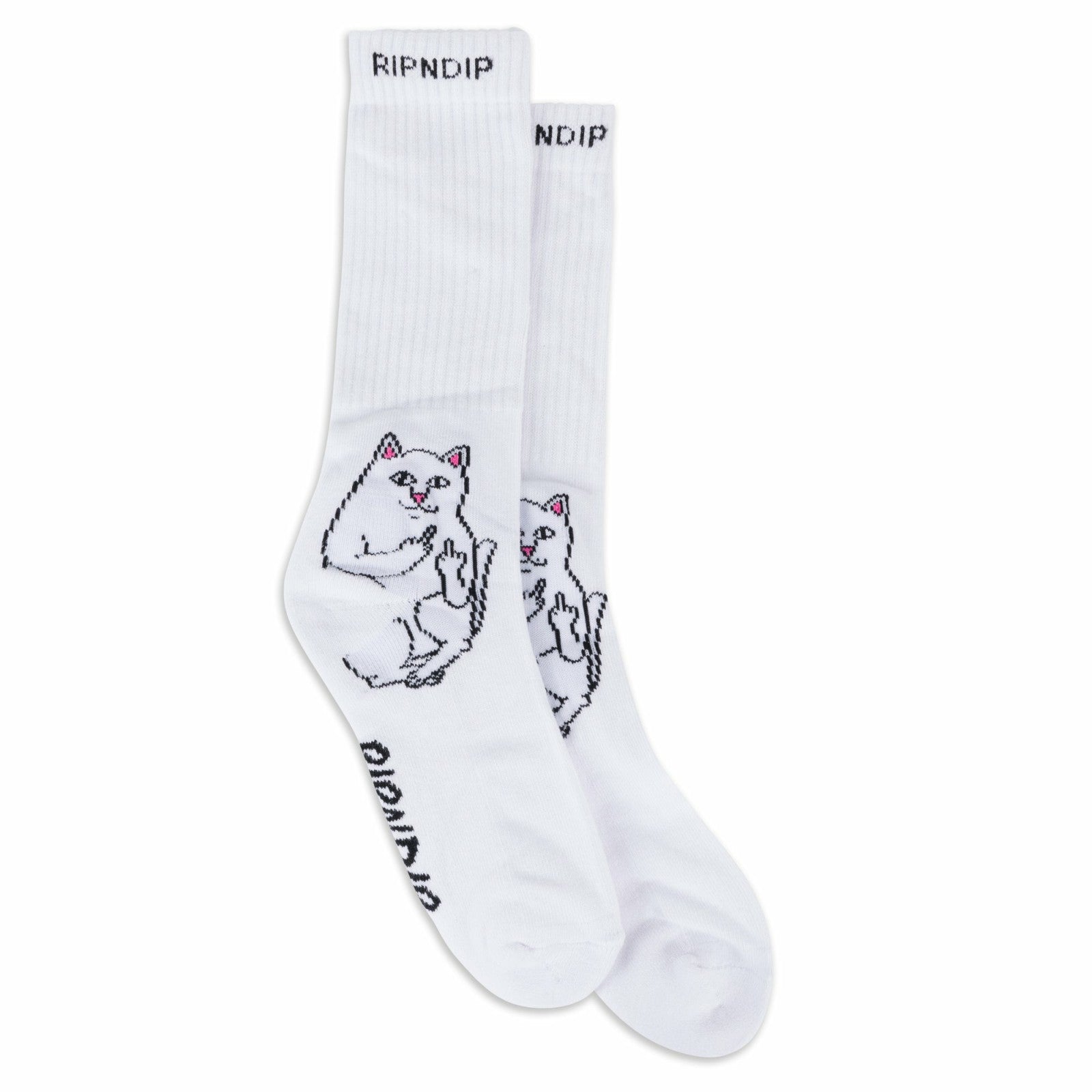 Lord Nermal Socks (White) - Ripndip