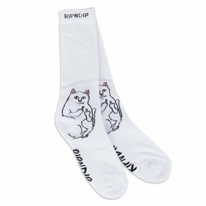 Lord Nermal Socks (White) - Ripndip