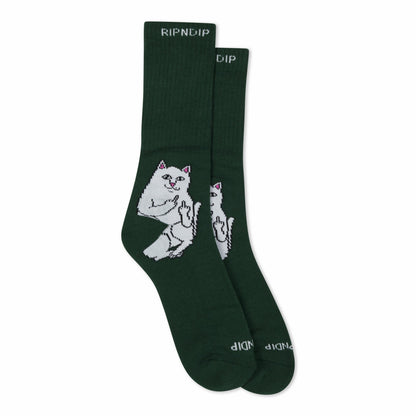 Lord Nermal Socks (Hunter Green) - Ripndip