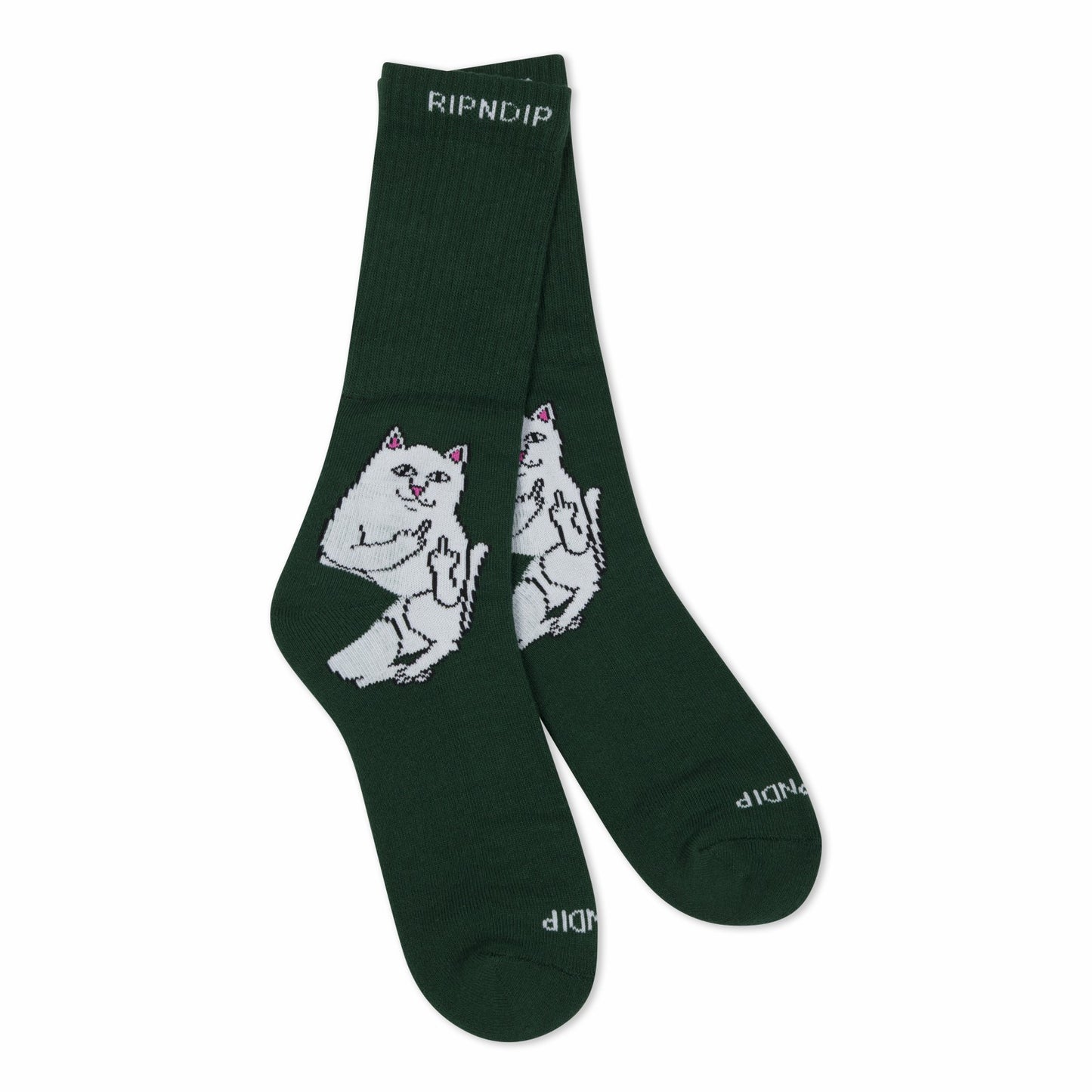 Lord Nermal Socks (Hunter Green) - Ripndip