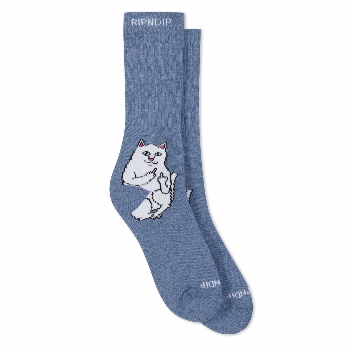 Lord Nermal Socks (Slate Heather) - Ripndip
