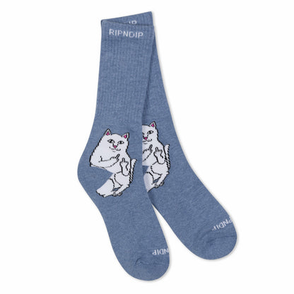 Lord Nermal Socks (Slate Heather) - Ripndip