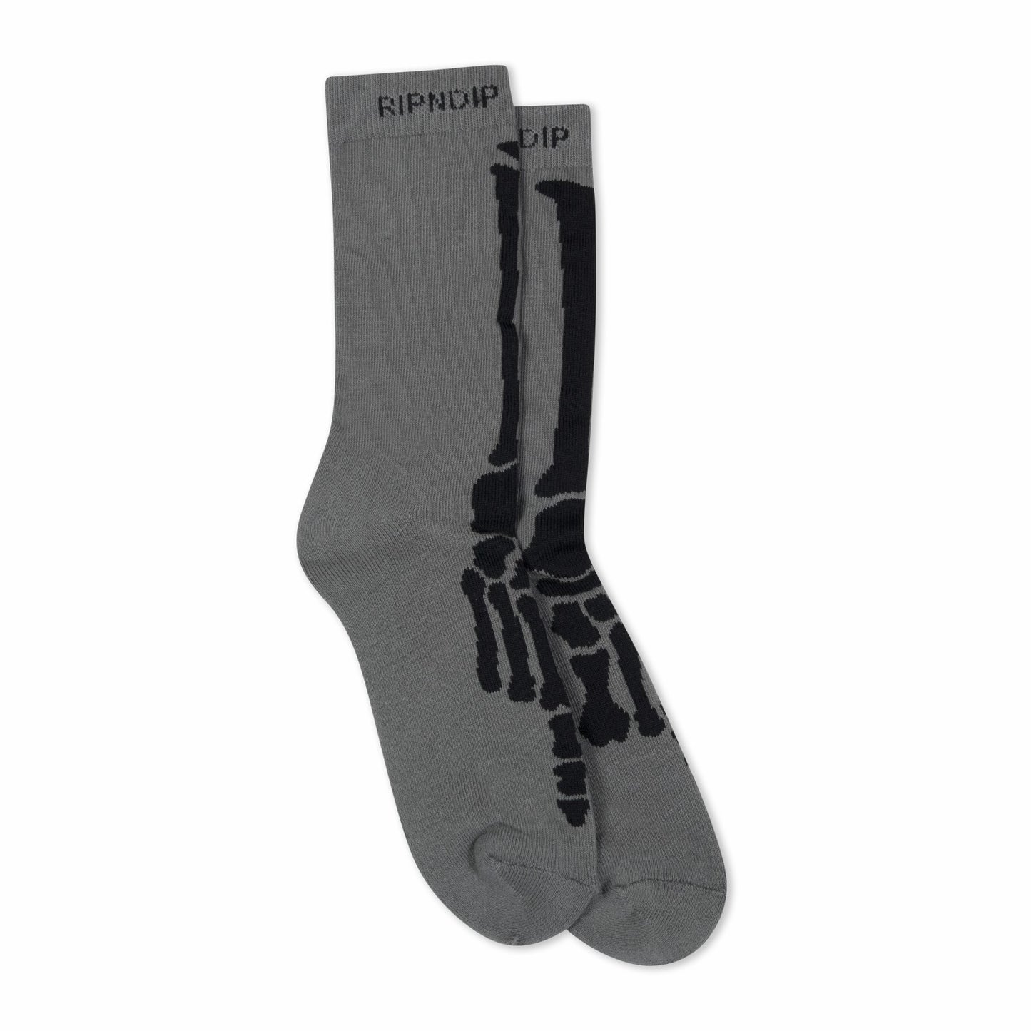 Skelly Nerm Socks (Charcoal) - Ripndip