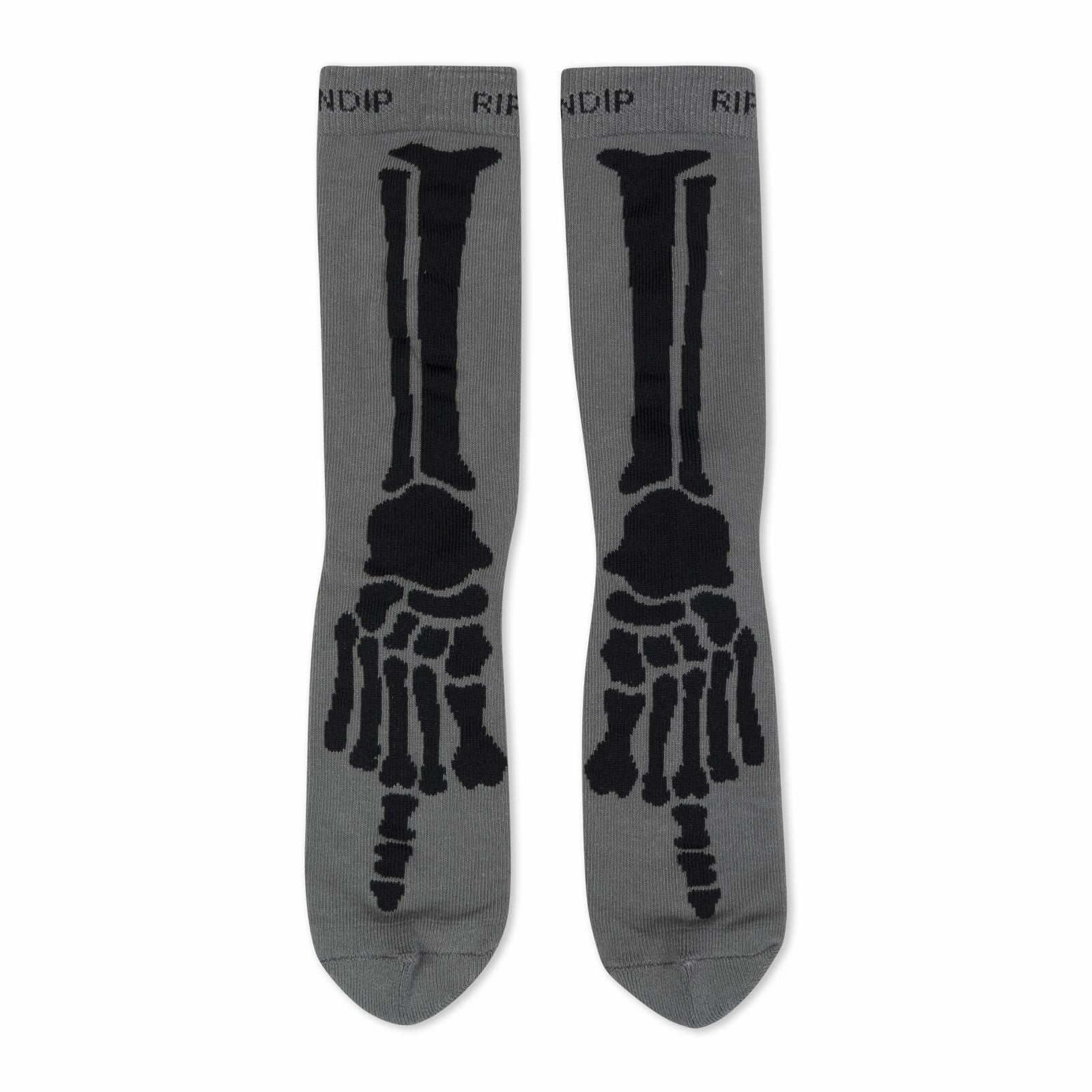 Skelly Nerm Socks (Charcoal) - Ripndip
