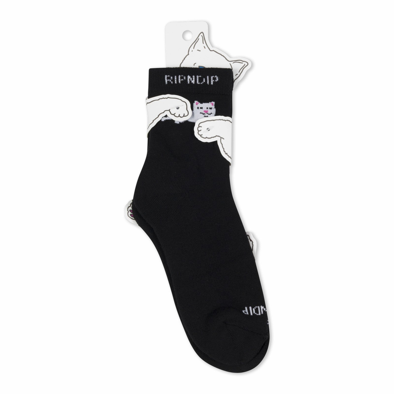 Out Of This World Mid Socks (Black) - Ripndip