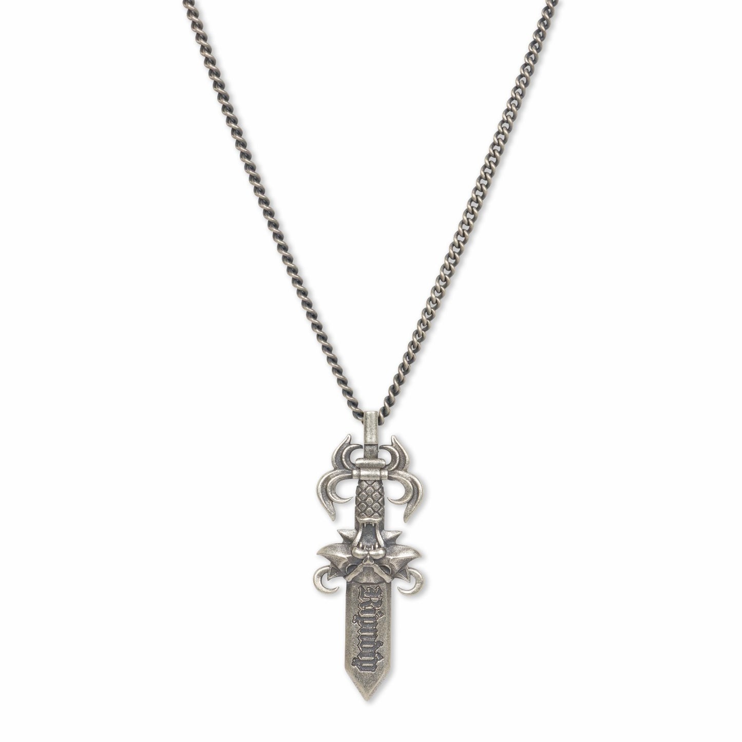 Nerm Dagger Necklace (Silver) - Ripndip