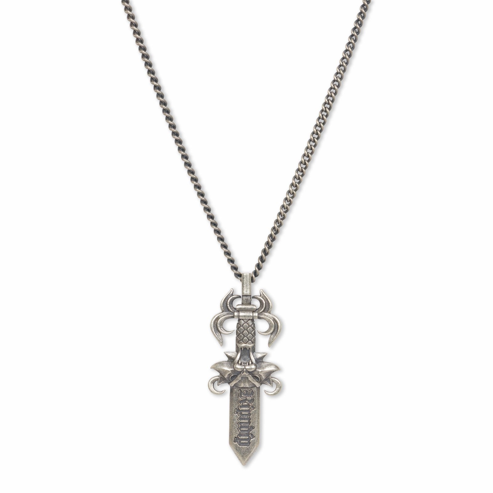 Nerm Dagger Necklace (Silver) - Ripndip