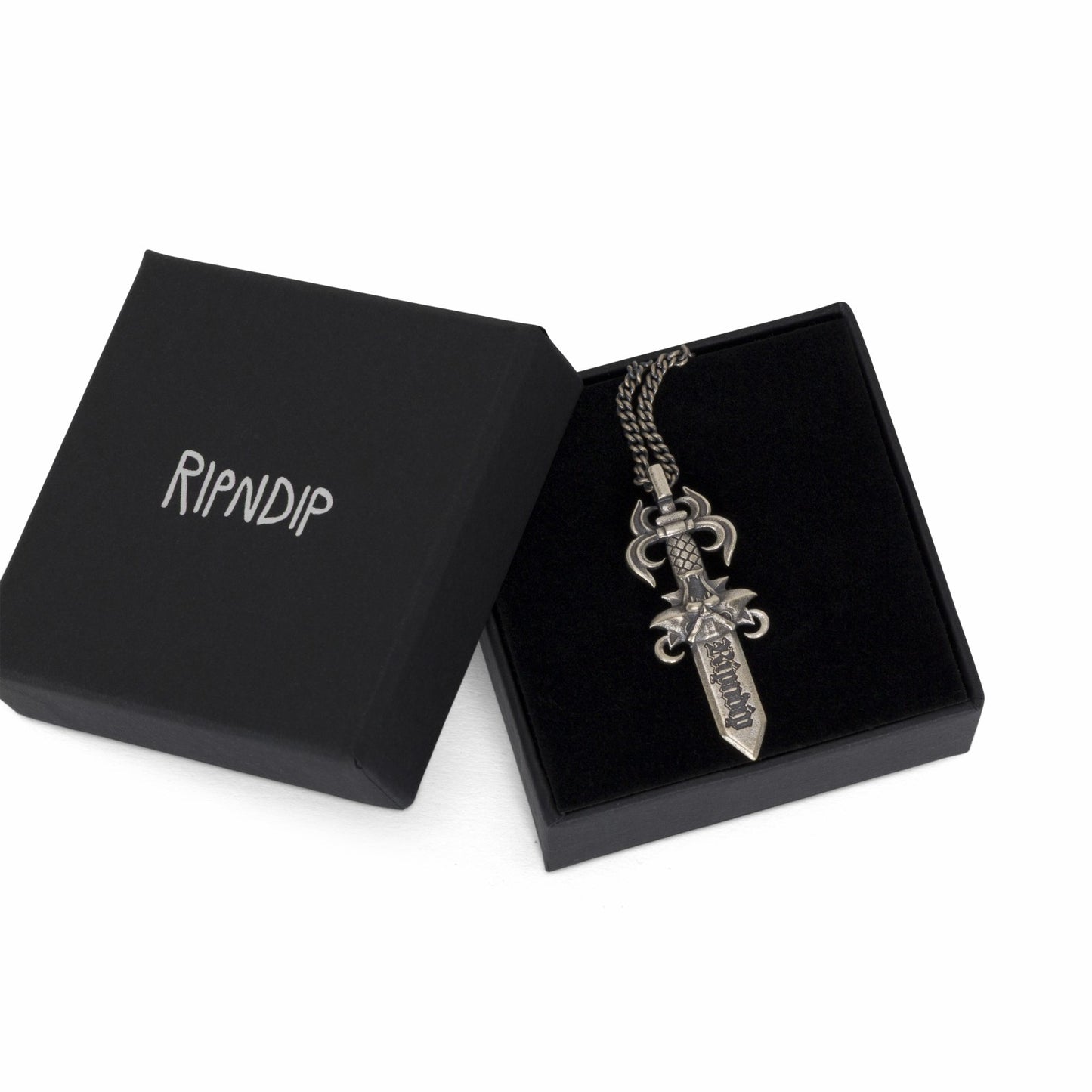 Nerm Dagger Necklace (Silver) - Ripndip
