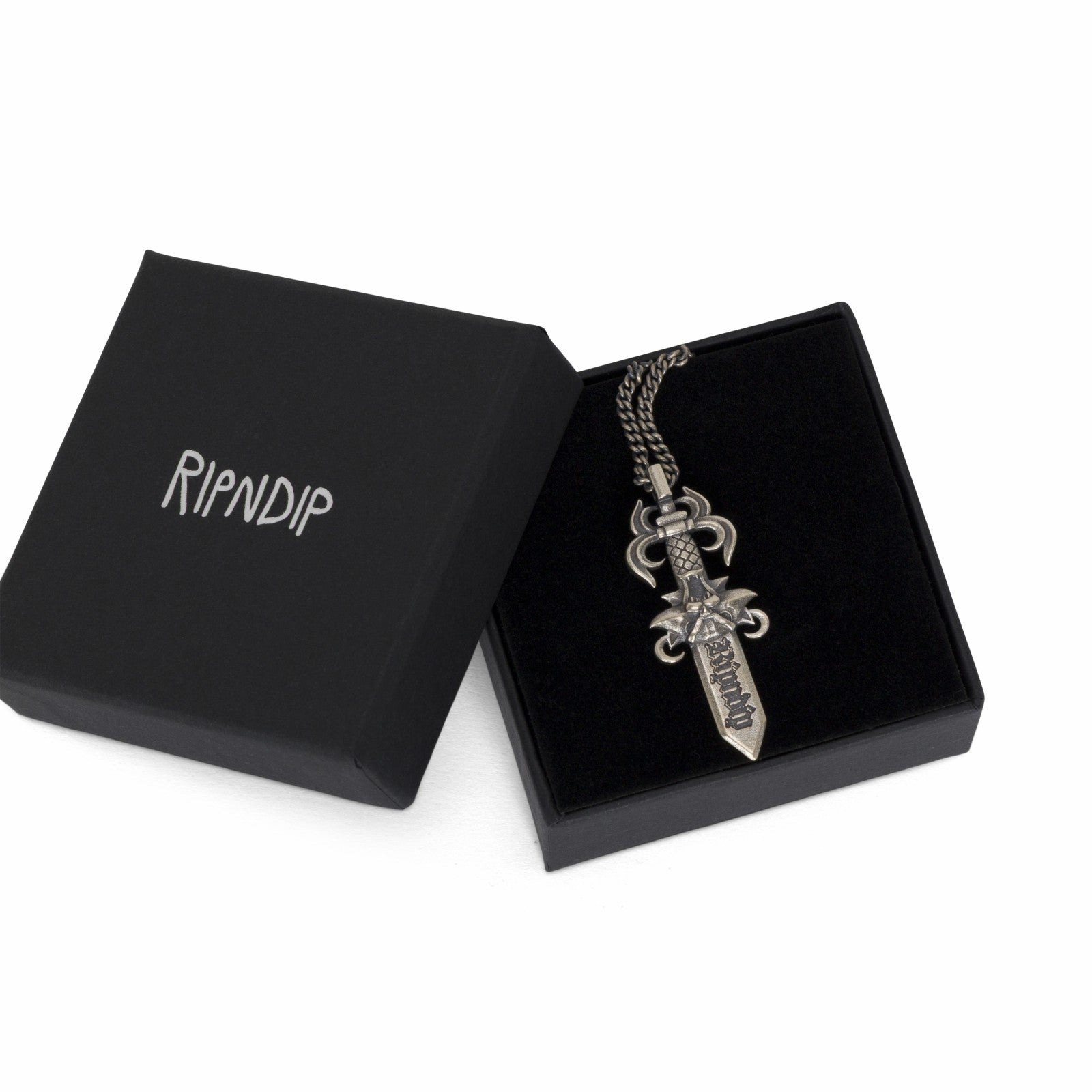 Nerm Dagger Necklace (Silver) - Ripndip