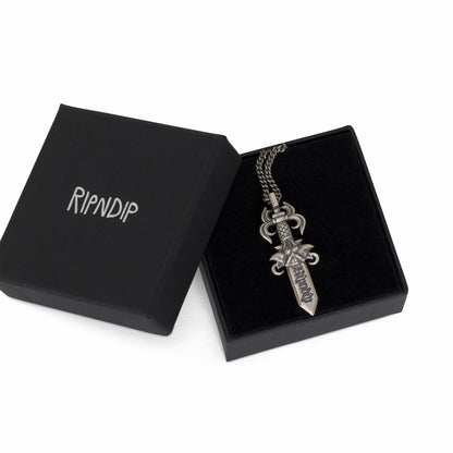 Nerm Dagger Necklace (Silver) - Ripndip