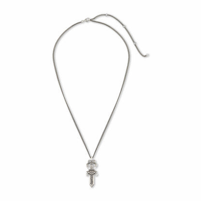 Nerm Dagger Necklace (Silver) - Ripndip