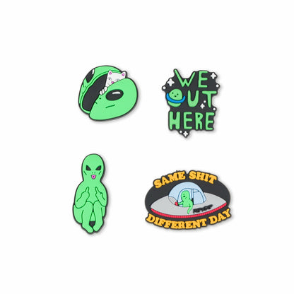 We Out Here Shoe Charm Pack (Multi) - Ripndip
