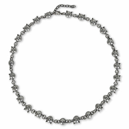 Lord Nermal Ball and Chain Necklace (Silver) - Ripndip