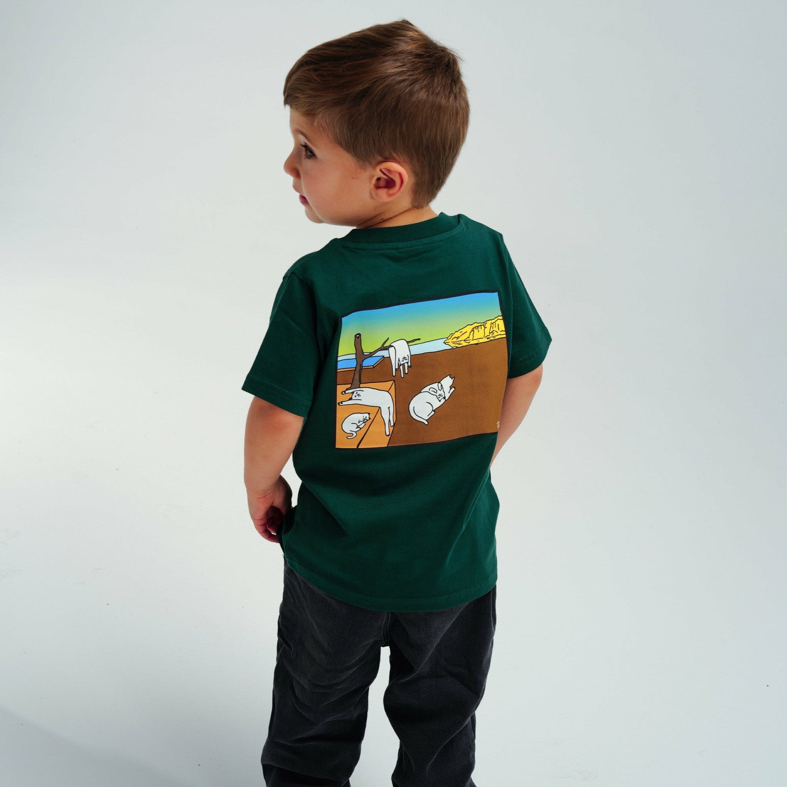 Nermali Kids Tee (Olive) - Ripndip