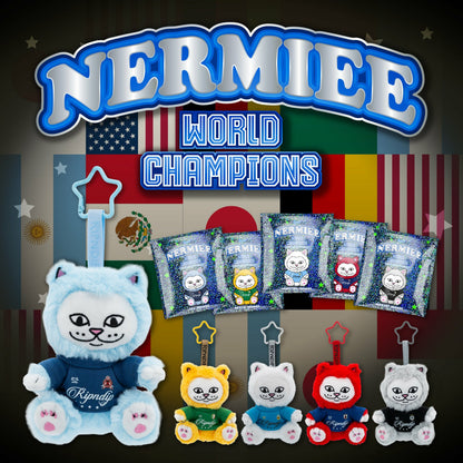 World Champion Nermiee Plush Keychains (Assorted) - Ripndip