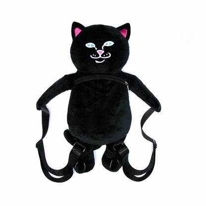 Lord Jermal Plush Backpack (Black) - Ripndip