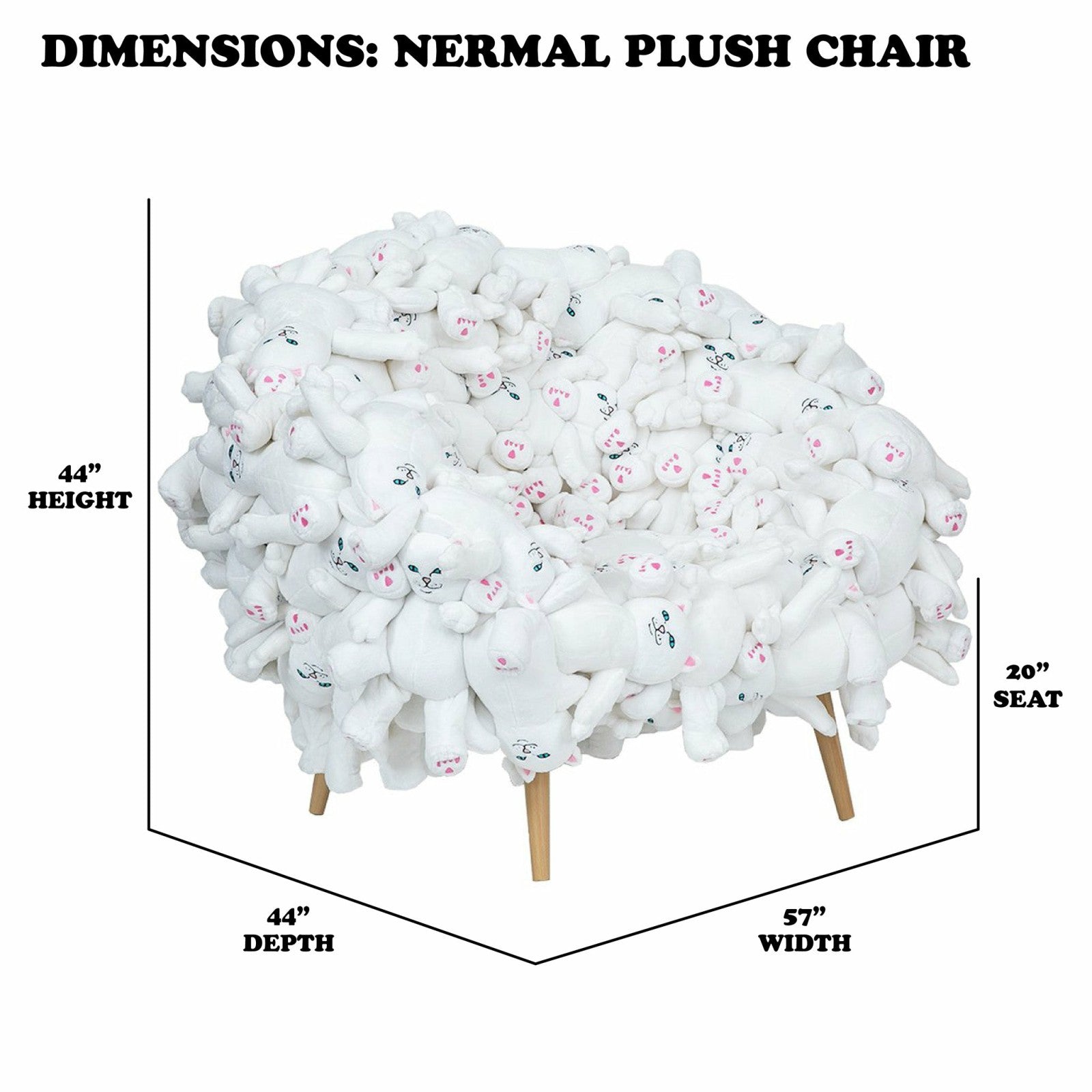 Nerm Plush Chair - Ripndip