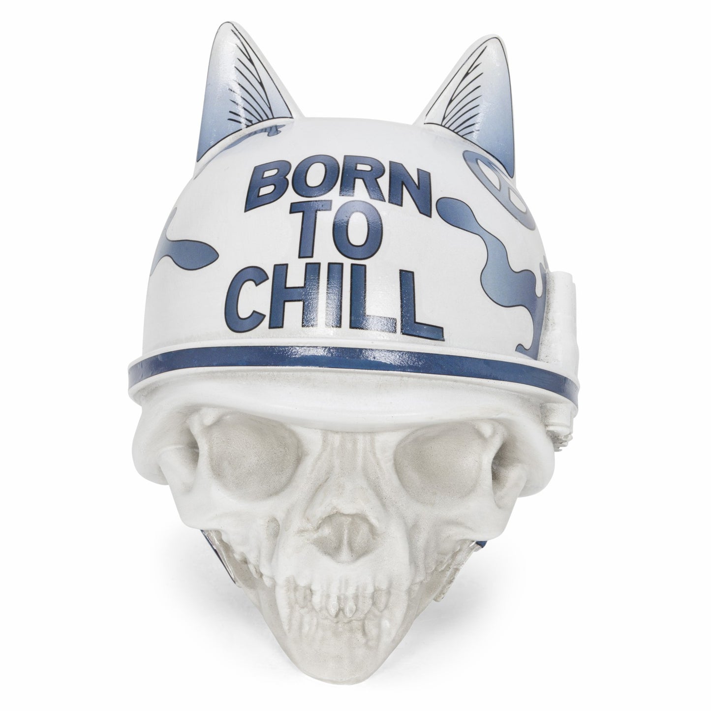 Born To Chill Ceramic Incense Holder (Indigo) - Ripndip