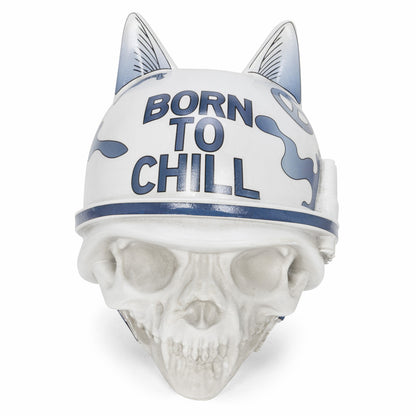 Born To Chill Ceramic Incense Holder (Indigo) - Ripndip