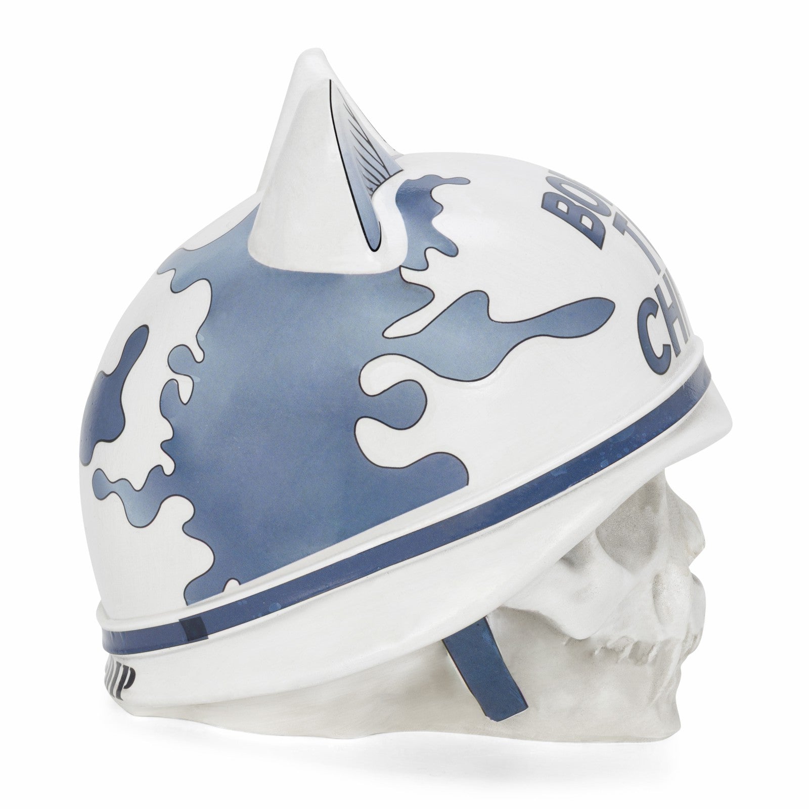 Born To Chill Ceramic Incense Holder (Indigo) - Ripndip