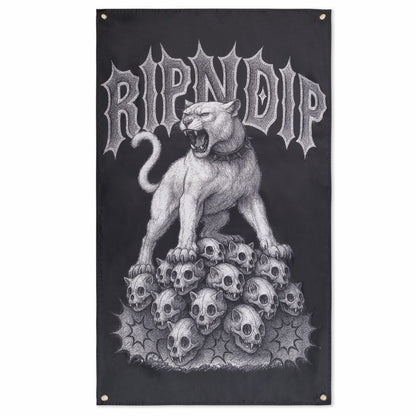 Wasteland Wall Banner (Black) - Ripndip