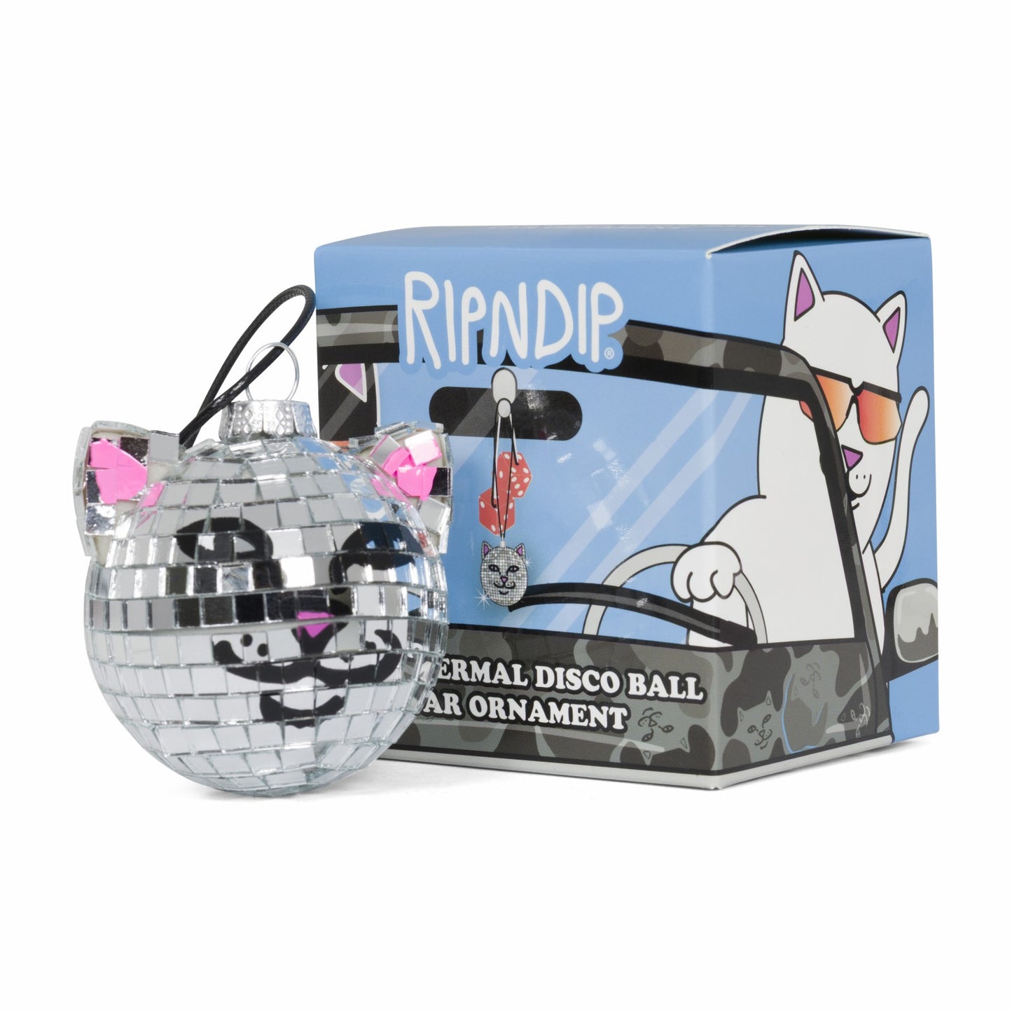 Nermal Disco Car Ornament (Metallic) - Ripndip