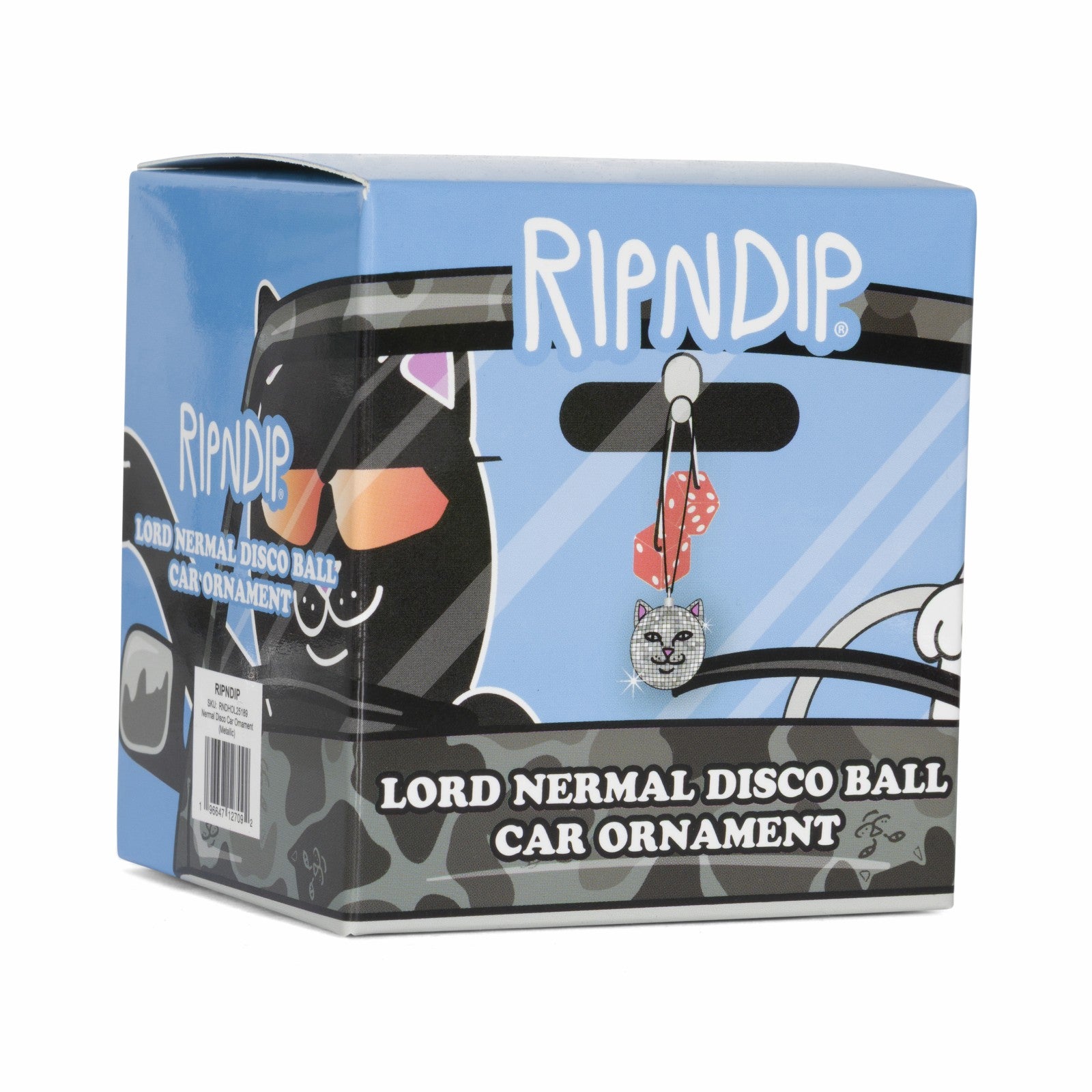 Nermal Disco Car Ornament (Metallic) - Ripndip