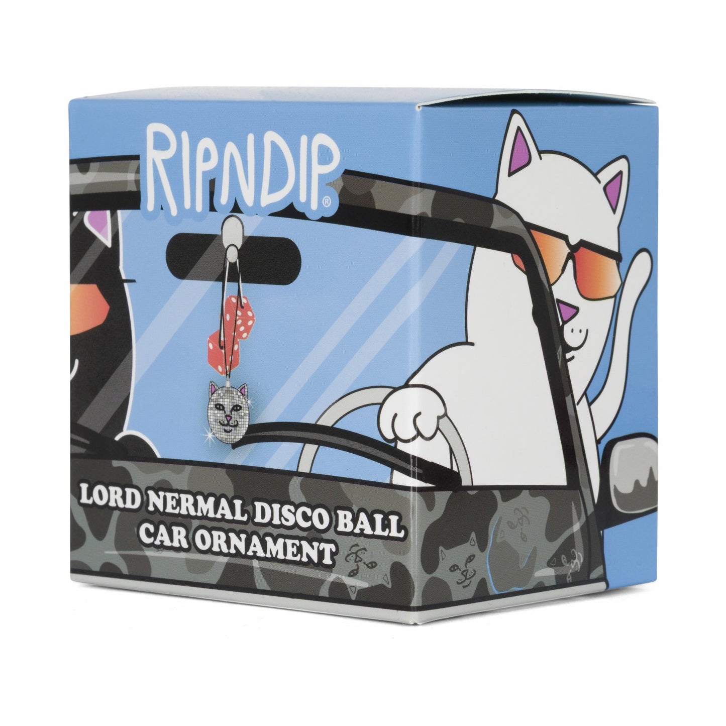 Nermal Disco Car Ornament (Metallic) - Ripndip