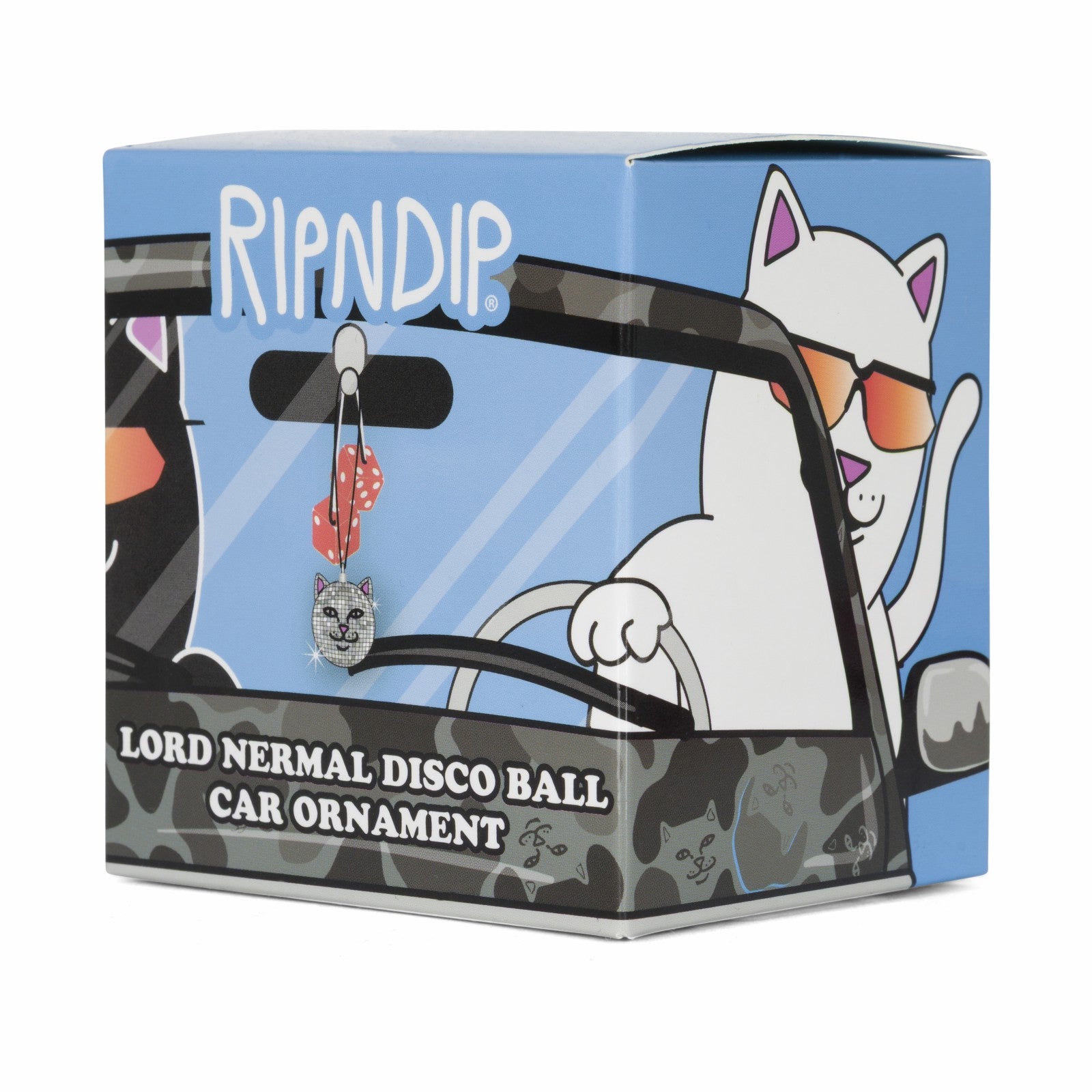 Nermal Disco Car Ornament (Metallic) - Ripndip