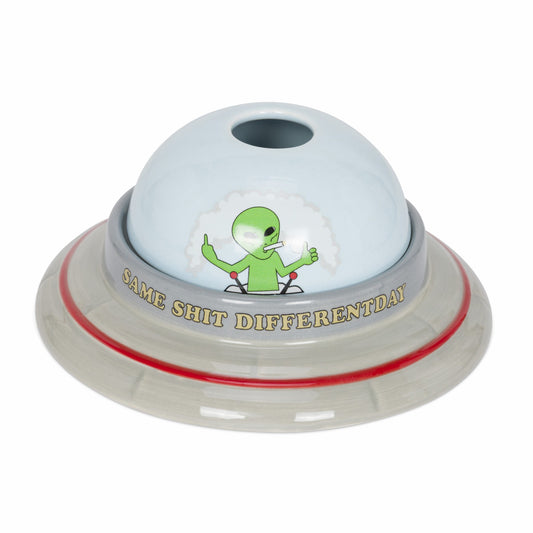UFO Ceramic Ashtray (Multi) - Ripndip