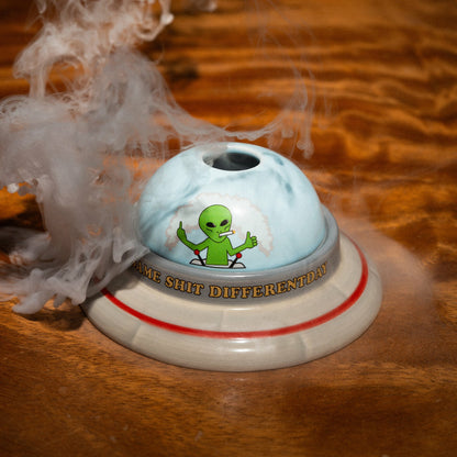 UFO Ceramic Ashtray (Multi) - Ripndip