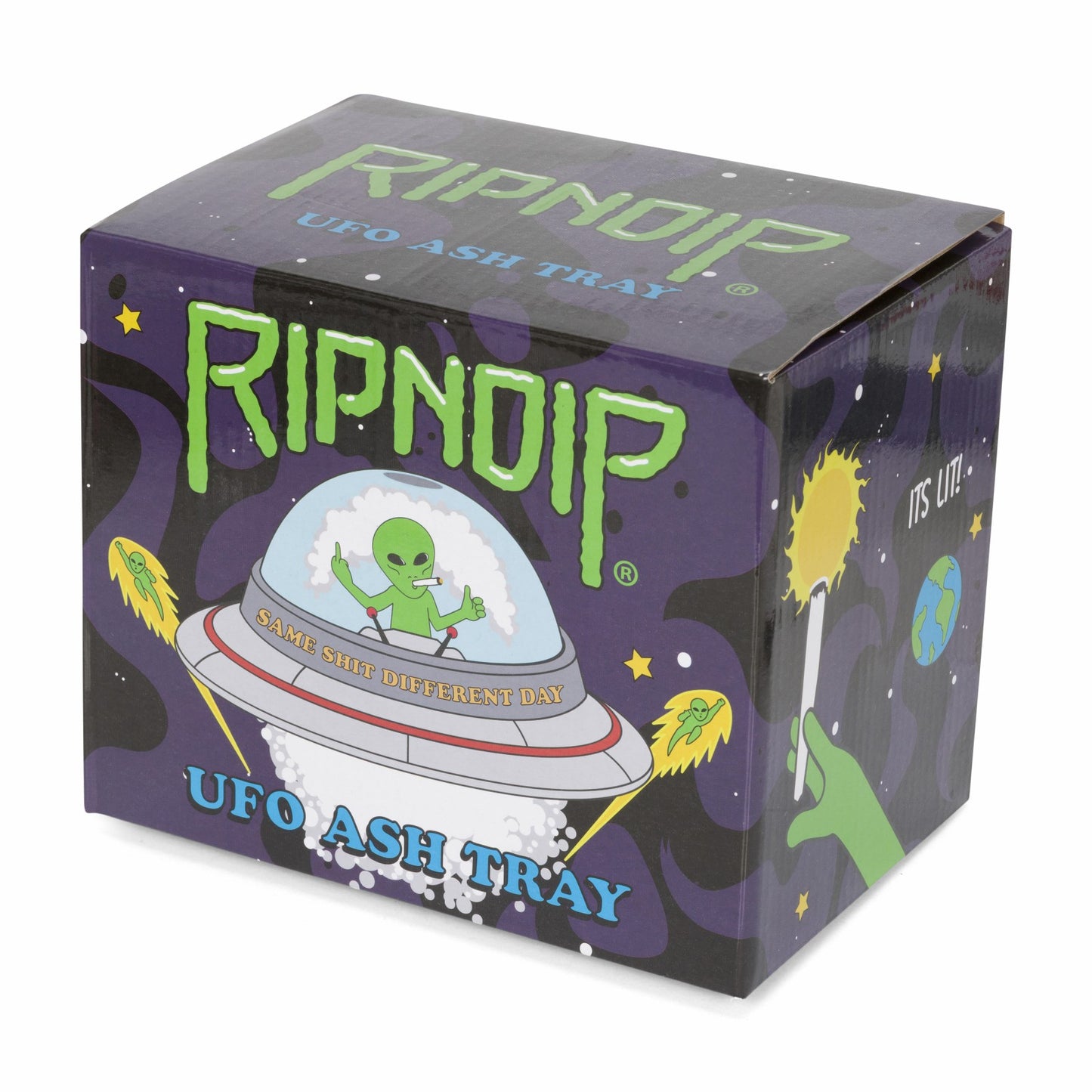UFO Ceramic Ashtray (Multi) - Ripndip