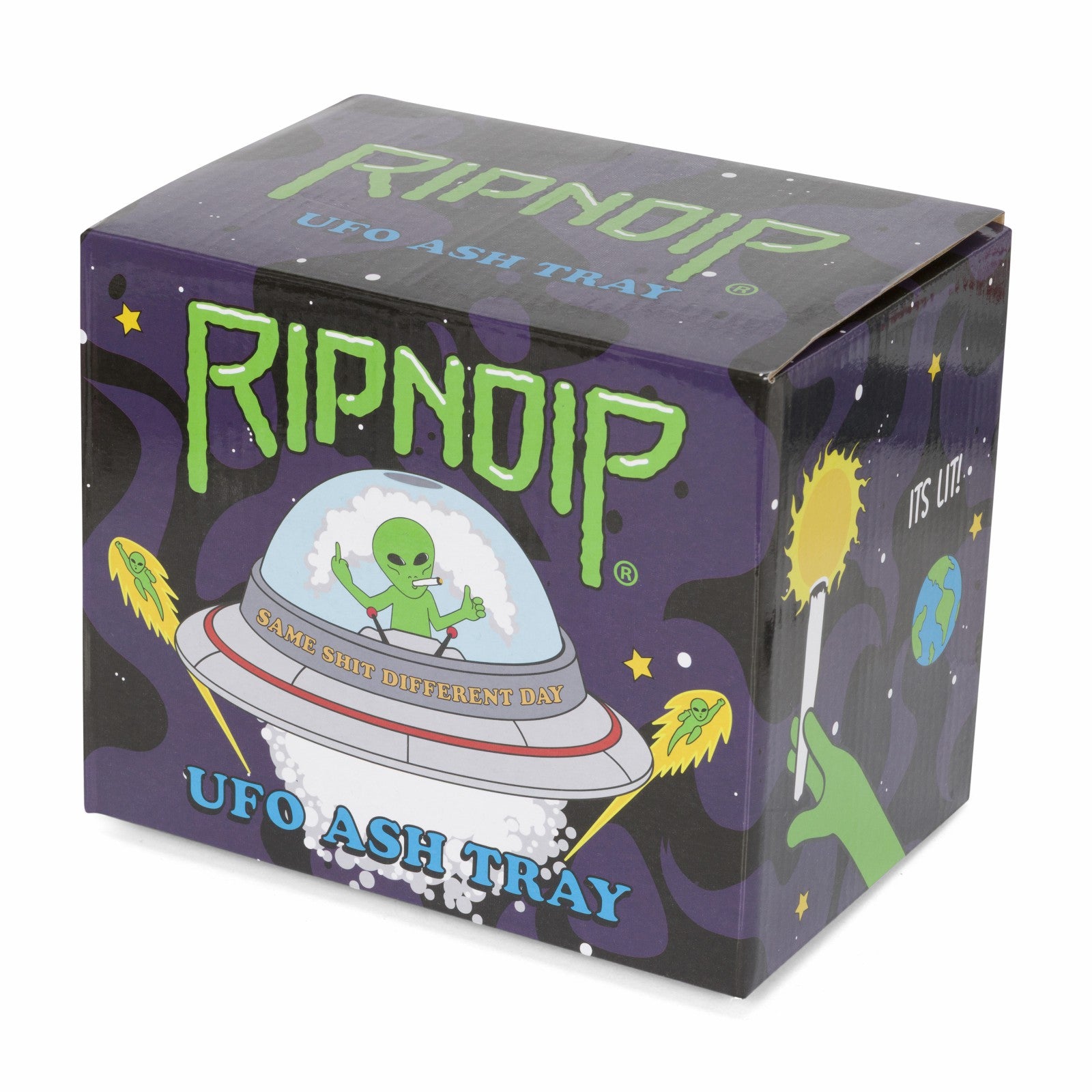 UFO Ceramic Ashtray (Multi) - Ripndip