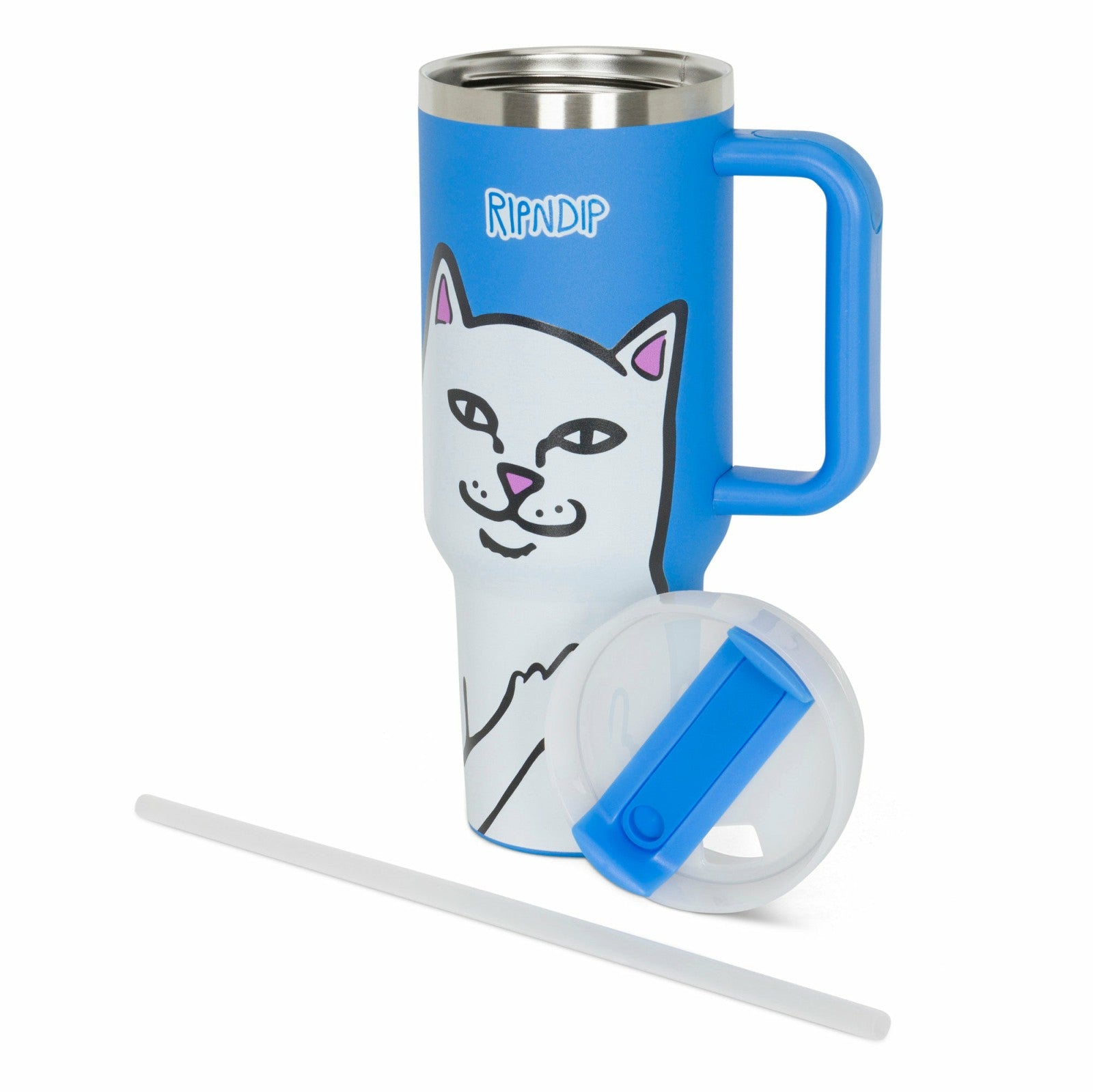 Lord Nermal Big Ol Cup Tumbler (Blue) - Ripndip