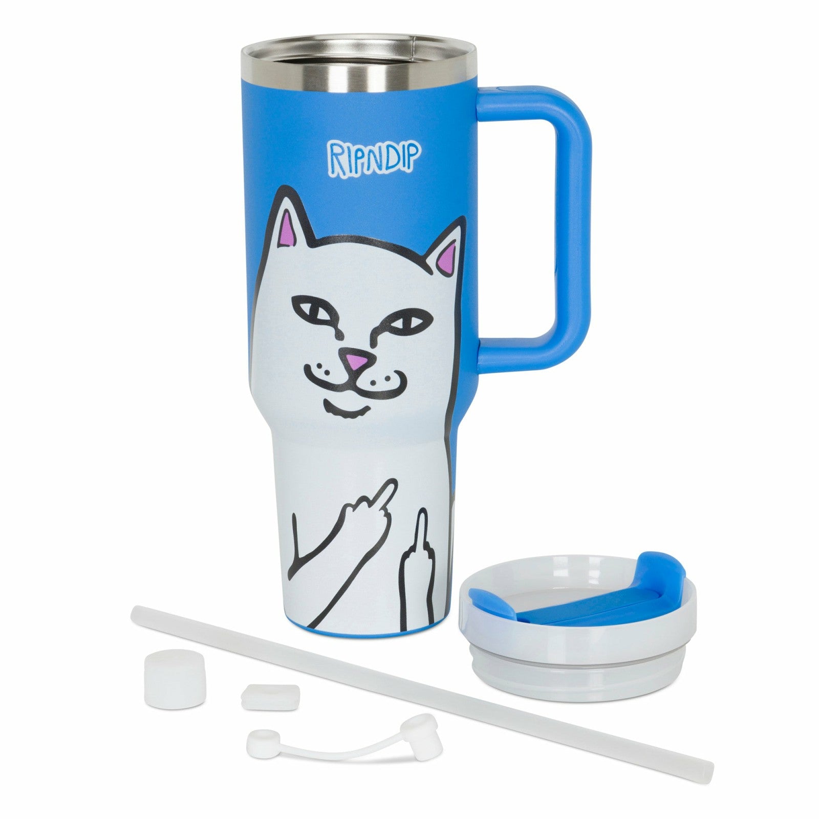 Lord Nermal Big Ol Cup Tumbler (Blue) - Ripndip