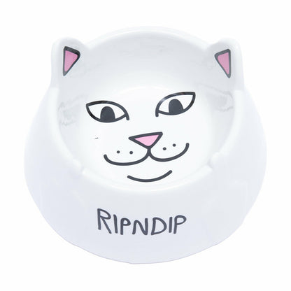 Lord Nermal Pet Bowl (White) - Ripndip
