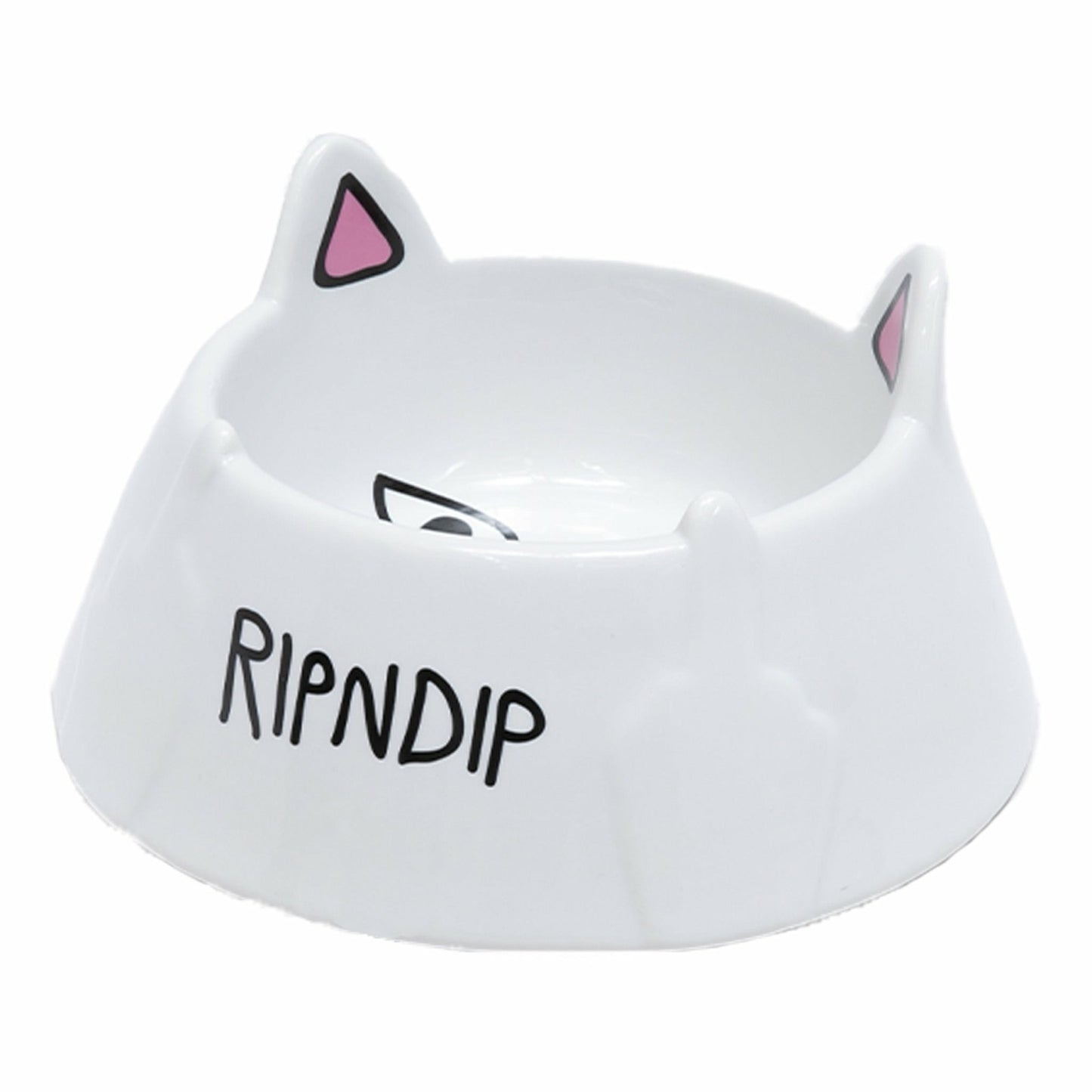 Lord Nermal Pet Bowl (White) - Ripndip