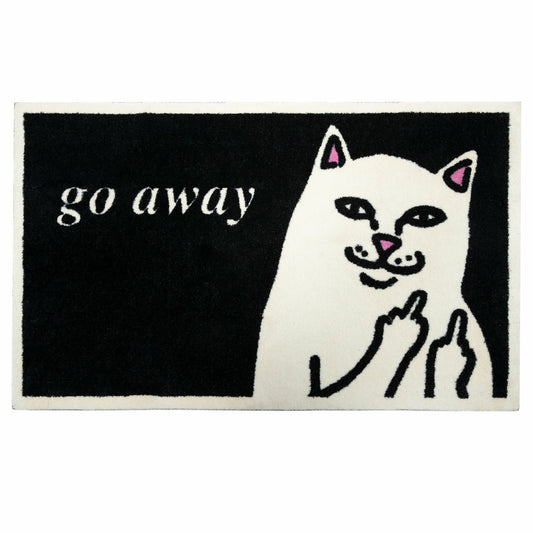Go Away Rug (Black) - Ripndip