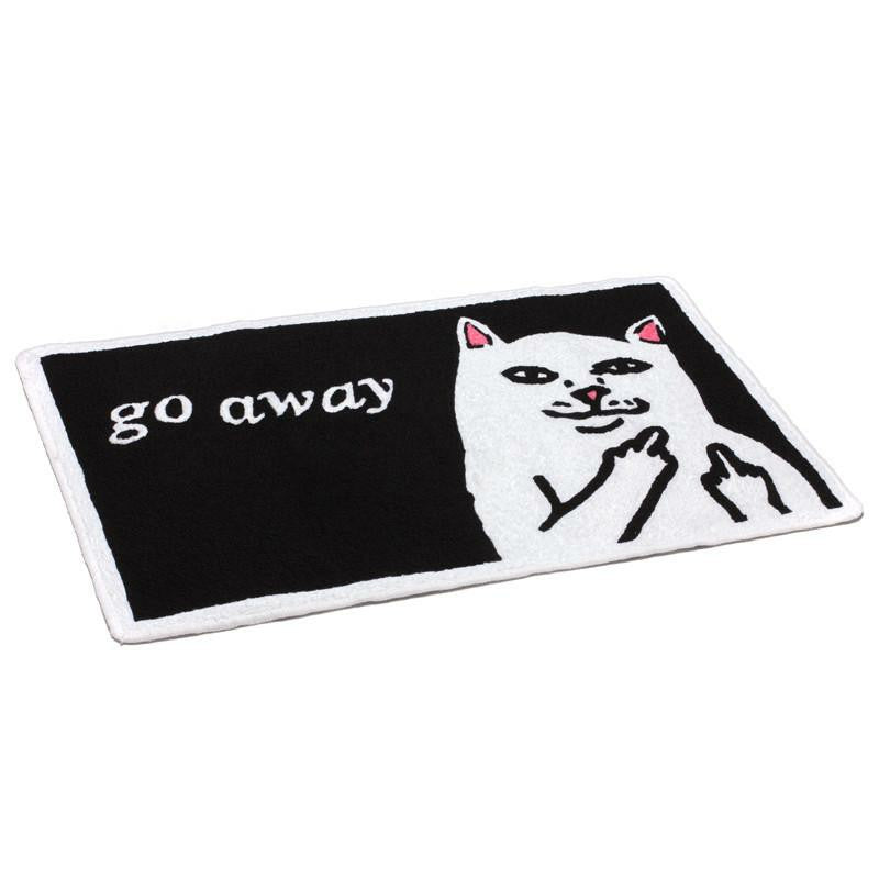 Go Away Rug (Black) - Ripndip