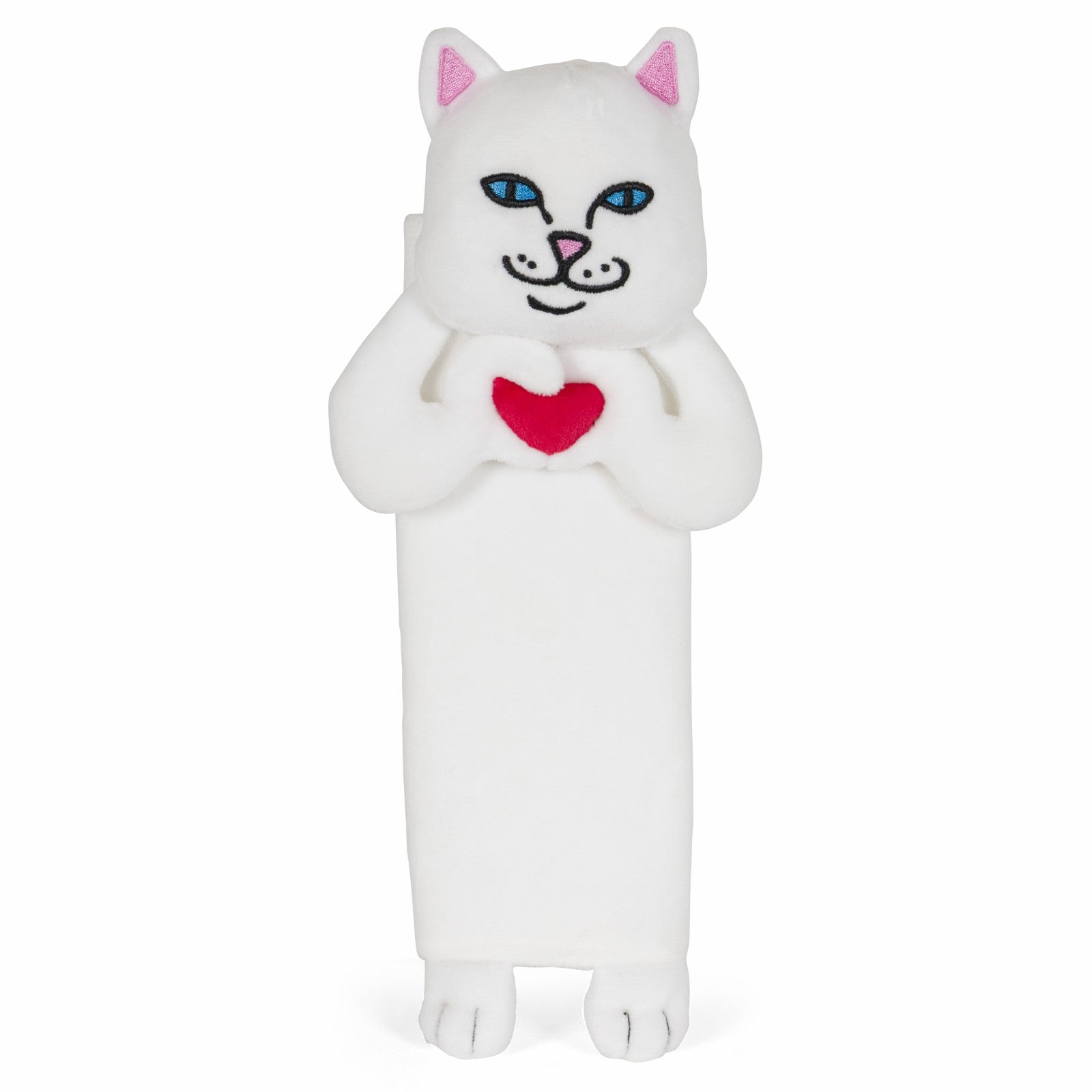 Nermal Loves Seat Belt Cover (White) - Ripndip
