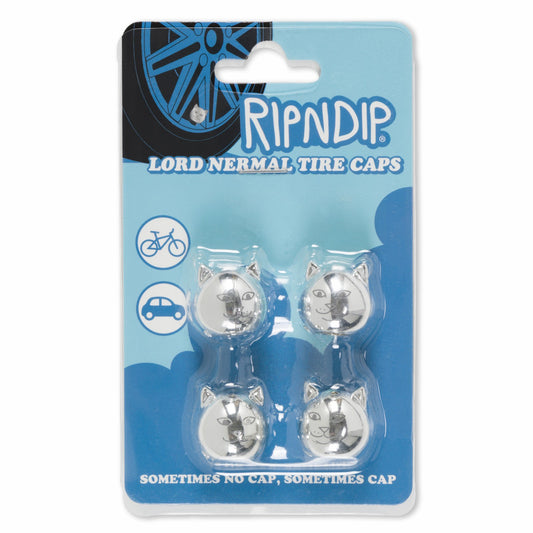 Lord Nermal Tire Caps (Silver) - Ripndip
