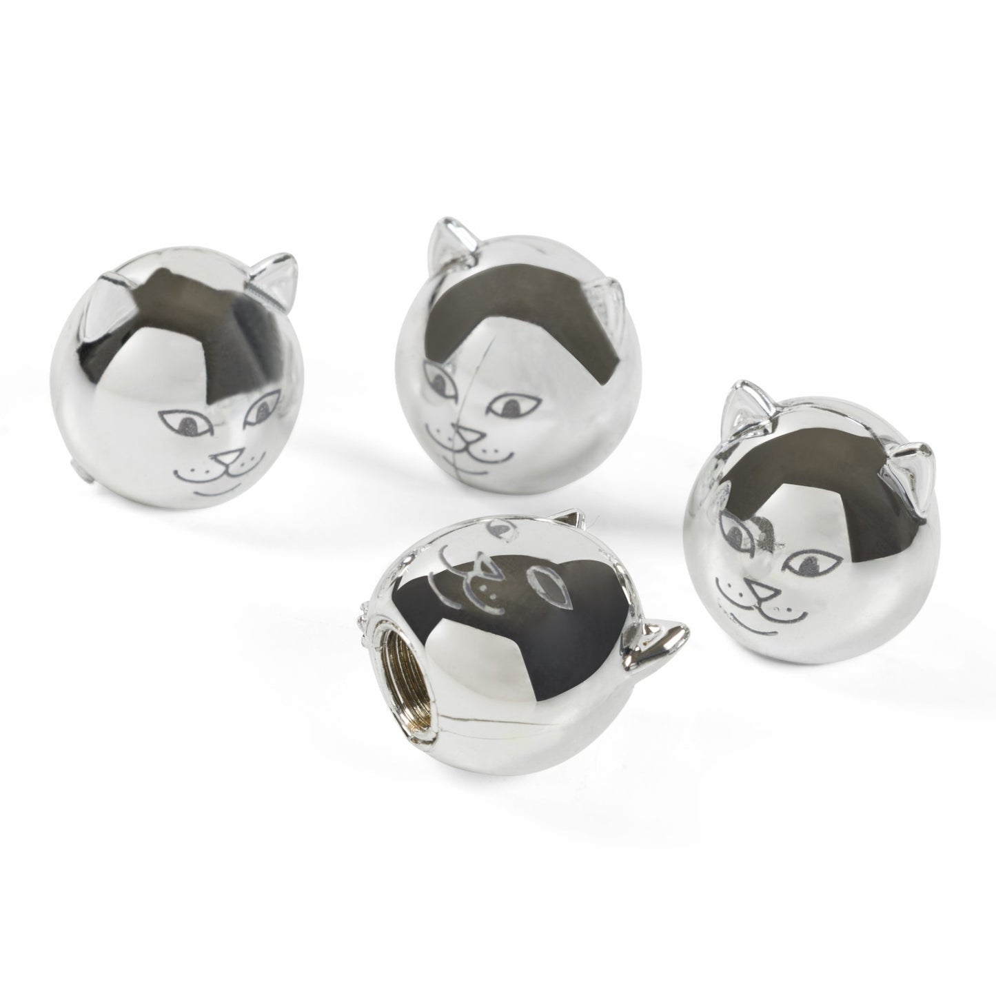 Lord Nermal Tire Caps (Silver) - Ripndip