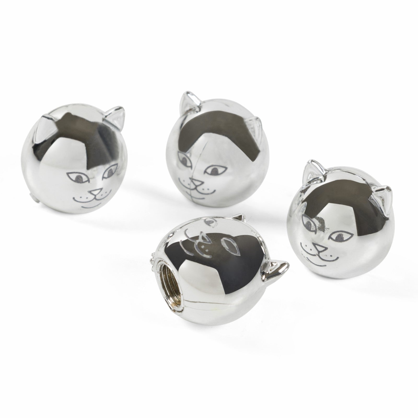 Lord Nermal Tire Caps (Silver) - Ripndip